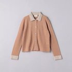 【ユナイテッドアローズ/UNITED ARROWS】のカシミヤ/シルク ポロエリ カーディガン BEIGE|ID:prp329100004230052