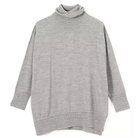 【パドカレ/pas de calais】の24AWエアリーウール TOPグレー|ID: prp329100004231019 ipo3291000000035587736