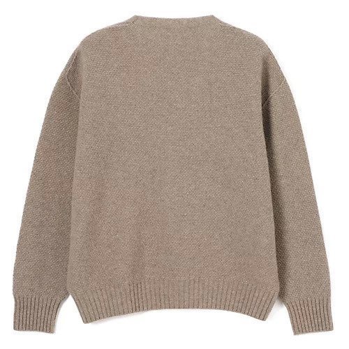【パドカレ/pas de calais】の24AWカシミヤラム 人気、トレンドファッション・服の通販 founy(ファニー) 　ファッション　Fashion　レディースファッション　Fashion for Women　2024年　2024　2024-2025秋冬・A/W　Autumn/Winter 2024–25 AW24–25　カーディガン　Cardigan, Knitwear　ショート　Short, Short Length　シンプル　Simple, Minimal　パターン　Pattern, Design Print　other-2|ID: prp329100004231027 ipo3291000000031283340