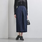 【ユナイテッドアローズ/UNITED ARROWS】のドット グログラン タック タイトスカート NAVY|ID:prp329100004231037