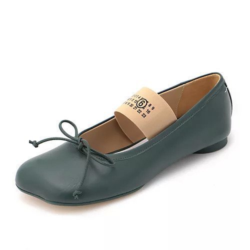 【エムエム6 メゾン マルタン マルジェラ/MM6 Maison Martin Margiela】のBALLET SHOE インテリア・キッズ・メンズ・レディースファッション・服の通販 founy(ファニー) 　ファッション　Fashion　レディースファッション　WOMEN　2024年　2024　2024-2025秋冬・A/W　Aw/Autumn/Winter/Fw/Fall/2024-2025　シューズ　Shoes　バレエ　Ballet　Green Gables|ID: prp329100004231054 ipo3291000000029318741