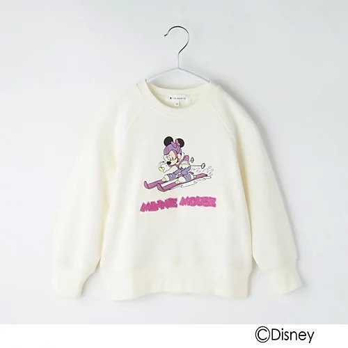 【ザ ショップ ティーケー/THE SHOP TK / KIDS】のDisney/【110-160】ラグランスリーブスウェット インテリア・キッズ・メンズ・レディースファッション・服の通販 founy(ファニー) 　ファッション　Fashion　キッズファッション　KIDS　おすすめ　Recommend　グラフィック　Graphic　スマート　Smart　オフホワイト|ID: prp329100004231139 ipo3291000000029592543