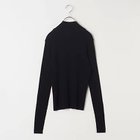 【トゥエルブクローゼット/12closet】の【石上美津江さんコラボ】【洗える】すっきり見えハイネックニット ブラック|ID:prp329100004231971