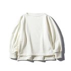【トゥエルブクローゼット/12closet】の【洗える】まるで毛布なあったかボートネックスウェット ホワイト|ID: prp329100004231982 ipo3291000000035414289