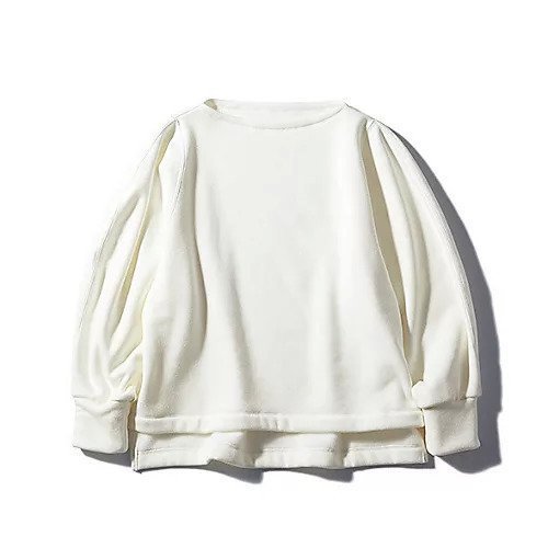 【トゥエルブクローゼット/12closet】の【洗える】まるで毛布なあったかボートネックスウェット インテリア・キッズ・メンズ・レディースファッション・服の通販 founy(ファニー) 　ファッション　Fashion　レディースファッション　Fashion for Women　トップス・カットソー　Cut & Sew Tops　レディースパーカー・カジュアルフーディー　Casual Hoodies & Sweatshirts　スウェット・クルーネックトップス　Sweatshirts & Crewnecks / Relaxed Fit Sweat Tops　12月号　December Issue　ボトム　Bottoms, Lower Wear　洗える　Machine Washable　ホワイト|ID: prp329100004231982 ipo3291000000035577165
