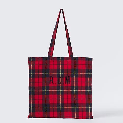 【オールドマンズテーラー/R&D.M.Co】の【石上美津江さん別注】【洗える】R.D.M EMBROIDERY TOTE BAG インテリア・キッズ・メンズ・レディースファッション・服の通販 founy(ファニー) https://founy.com/ ファッション Fashion レディースファッション Ladies' Fashion Online バッグ Bag チェック Check フロント Front 別注 Special Order 洗える Washable |ID: prp329100004232023 ipo3291000000030969156