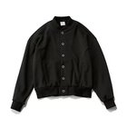 【トゥエルブクローゼット/12closet】の【洗える】まるで毛布なあったかスタジャン ブラック|ID: prp329100004232085 ipo3291000000030972809
