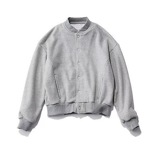 【トゥエルブクローゼット/12closet】の【洗える】まるで毛布なあったかスタジャン インテリア・キッズ・メンズ・レディースファッション・服の通販 founy(ファニー) 　ファッション　Fashion　レディースファッション　WOMEN　おすすめ　Recommend　インナー　Inner　カーディガン　Cardigan　スポーティ　Sporty　セットアップ　Set Up　ドット　Dot　ベーシック　Basic　洗える　Washable　ライトグレー|ID: prp329100004232085 ipo3291000000030972810