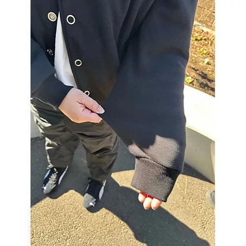【トゥエルブクローゼット/12closet】の【洗える】まるで毛布なあったかスタジャン 人気、トレンドファッション・服の通販 founy(ファニー) 　ファッション　Fashion　レディースファッション　WOMEN　おすすめ　Recommend　インナー　Inner　カーディガン　Cardigan　スポーティ　Sporty　セットアップ　Set Up　ドット　Dot　ベーシック　Basic　洗える　Washable　other-3|ID: prp329100004232085 ipo3291000000031260595