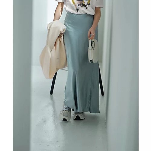 【スタイルデリ/STYLE DELI】のバイヤスサテンマーメイドスカート 人気、トレンドファッション・服の通販 founy(ファニー) ファッション Fashion レディースファッション Fashion for Women スカート Skirts 春 Spring カーディガン Cardigan, Knitwear ギャザー Gathered, Ruffled サテン Satin, Glossy Fabric サマー Summer, Summer Style ジャケット Jacket, Outerwear スウェット / スエット Sweatshirt, Sweatwear スリット Slit, Slit Detail とろみ Fluid, Flowy Fabric ドレープ Drape, Draping Fabric ブルゾン Blouson, Bomber Jacket ポケット Pocket, Pocket Detail マーメイド Mermaid, Fishtail Silhouette ループ Loop, Loop Knit 冬 Winter / This Winter S/S・春夏 SS, Spring/Summer, Warm Season 夏 Summer other-1|ID: prp329100004233362 ipo3291000000034565792