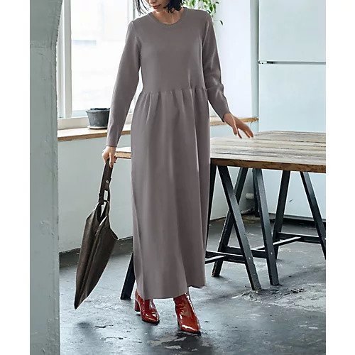 【スタイルデリ/STYLE DELI】のスポンディッシュ立体スカートワンピース インテリア・キッズ・メンズ・レディースファッション・服の通販 founy(ファニー) 　ファッション　Fashion　レディースファッション　Fashion for Women　スカート　Skirts　エアリー　Airy Texture　春　Spring　軽量　Lightweight, Ultra Light　シューズ　Shoes, Footwear　ショート　Short, Short Length　スニーカー　Sneakers, Trainers　スリット　Slit, Slit Detail　ビスチェ　Bustier, Corset Top　フィット　Fit, Slim Fit　フォルム　Silhouette, Form　フラット　Flat, Flat Shoes　ベーシック　Basic, Essential　ポケット　Pocket, Pocket Detail　ポーチ　Pouch, Small Case　ループ　Loop, Loop Knit　ロング　Long, Long-Length　A/W・秋冬　Autumn/Winter　ライトグレー|ID: prp329100004233377 ipo3291000000033973505