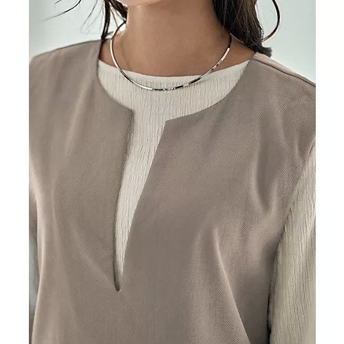 【スタイルデリ/STYLE DELI】のスリットネックジャンバースカート 人気、トレンドファッション・服の通販 founy(ファニー) 　ファッション　Fashion　レディースファッション　Fashion for Women　スカート　Skirts　インナー　Innerwear　春　Spring　シンプル　Simple, Minimal　スクエア　Square, Square Shape　スニーカー　Sneakers, Trainers　スリット　Slit, Slit Detail　スーツ　Suit, Formalwear　タートルネック　Turtleneck, High Neck　ツイル　Twist, Twisted Detail　ハイネック　High Neck, Mock Neck　フラップ　Flap, Flap Pocket　フロント　Front, Front Design　ポケット　Pocket, Pocket Detail　ループ　Loop, Loop Knit　A/W・秋冬　Autumn/Winter　夏　Summer　ビジネス 仕事 通勤　Business / Work / Commuting　other-3|ID: prp329100004233379 ipo3291000000034281545