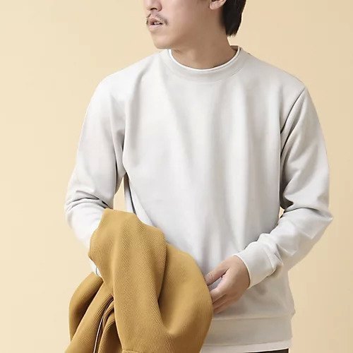 【ノーリーズ グッドマン/NOLLEY'S goodman / MEN】のフェイクスエード クルーネックプルオーバー 24AW インテリア・キッズ・メンズ・レディースファッション・服の通販 founy(ファニー) https://founy.com/ ファッション Fashion メンズファッション MEN トップス・カットソー Tops/Tshirt/Men 2024年 2024 2024-2025秋冬・A/W Aw/Autumn/Winter/Fw/Fall/2024-2025 インナー Inner スウェット Sweat スエード Suede フェイクスエード Faux Suede ブルゾン Blouson エレガント 上品 Elegant 軽量 Lightweight |ID: prp329100004233439 ipo3291000000029340979