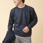 【ノーリーズ グッドマン/NOLLEY'S goodman / MEN】のフェイクスエード クルーネックプルオーバー 24AW ネイビー|ID: prp329100004233439 ipo3291000000029340981