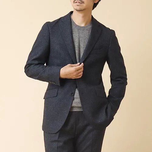 【ノーリーズ グッドマン/NOLLEY'S goodman / MEN】の《セットアップ/ビジカジ対応》JAPAN TWEED JK ツイードジャケット 24AW インテリア・キッズ・メンズ・レディースファッション・服の通販 founy(ファニー) 　ファッション　Fashion　メンズファッション　MEN　セットアップ　Setup/Men　シンプル　Simple　ジャケット　Jacket　ストレッチ　Stretch　セットアップ　Set Up　ツイル　Twill　ツイード　Tweed　フロント　Front　ポケット　Pocket　A/W・秋冬　Aw・Autumn/Winter・Fw・Fall-Winter　おすすめ　Recommend　2024年　2024　ビジネス 仕事 通勤　Business　2024-2025秋冬・A/W　Aw/Autumn/Winter/Fw/Fall/2024-2025　インディゴブルー|ID: prp329100004233444 ipo3291000000029341007