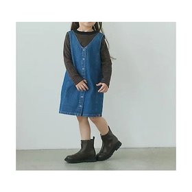 【グリーンレーベルリラクシング/green label relaxing / UNITED ARROWS / KIDS】の【別注】TJ デニム 2WAYジャンパースカート / キッズ 100cm-130cm 人気、トレンドファッション・服の通販 founy(ファニー) ファッション Fashion キッズファッション KIDS デニム Denim トレンド Trend 別注 Special Order |ID:prp329100004233453