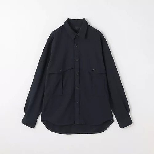 【グリーンレーベルリラクシング/green label relaxing / UNITED ARROWS / MEN】のMorley ビッグポケット レギュラーカラー シャツブルゾン インテリア・キッズ・メンズ・レディースファッション・服の通販 founy(ファニー) 　ファッション　Fashion　メンズファッション　MEN　シューズ　Shoes　スウェット　Sweat　スラックス　Slacks　ツイル　Twill　定番　Standard　バランス　Balance　ビッグ　Big　フラップ　Flap　フロント　Front　ブルゾン　Blouson　ポケット　Pocket　羽織　Haori　ミリタリー　Military　ヨーク　Yoke　レギュラー　Regular　ワイド　Wide　ワーク　Work　おすすめ　Recommend　NAVY|ID: prp329100004234594 ipo3291000000029350693