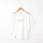 【ピンク ラテ/PINK-latte / KIDS】のニコラ掲載 ワンショル風透け切替えTシャツ オフホワイト|ID: prp329100004237179 ipo3291000000029371990