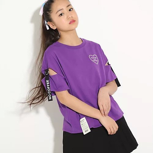 【ピンク ラテ/PINK-latte / KIDS】のニコラ掲載 【NO COFFEE/ノーコーヒー】袖テープTシャツ 人気、トレンドファッション・服の通販 founy(ファニー) 　雑誌掲載アイテム　Magazine Items　ファッション雑誌　Fashion Magazines　ニコラ　nicola　ファッション　Fashion　キッズファッション　KIDS　カットソー　Cut And Sew　雑誌　Magazine　 other-1|ID: prp329100004237181 ipo3291000000029371995