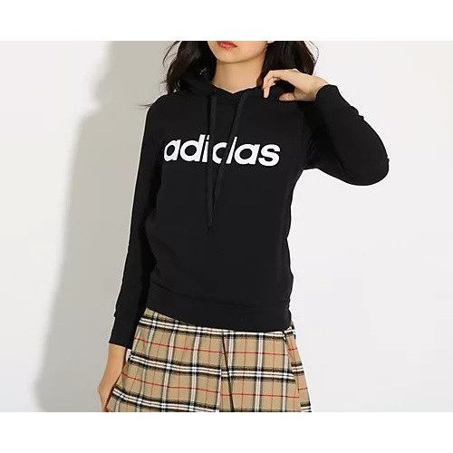 【ピンク ラテ/PINK-latte / KIDS】の【adidas/アディダス】 フード付スウェット 人気、トレンドファッション・服の通販 founy(ファニー) 　ファッション　Fashion　キッズファッション　KIDS　シンプル　Simple　スウェット　Sweat　パーカー　Hoodie　ベーシック　Basic　長袖　Long Sleeve　 other-1|ID: prp329100004237269 ipo3291000000029372265