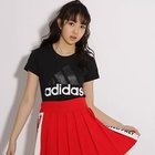 【ピンク ラテ/PINK-latte / KIDS】のadidas ビッグロゴTシャツ ブラック|ID: prp329100004237536 ipo3291000000029373184