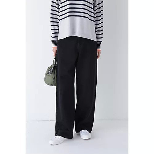 【ヒューマンウーマン/HUMAN WOMAN】の11ozブラックデニムセミワイドパンツ インテリア・キッズ・メンズ・レディースファッション・服の通販 founy(ファニー) https://founy.com/ ファッション Fashion レディースファッション Fashion for Women パンツ Pants & Trousers おすすめ Recommended / Our Picks ジャケット Jacket, Outerwear スタンダード Standard, Basic デニム Denim, Jeans Material トレンド Trend, Trending Now ボトム Bottoms, Lower Wear 定番 Standard, Basic Item |ID: prp329100004238307 ipo3291000000035229294