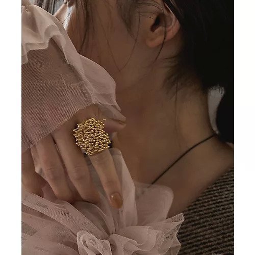 【マージュール/marjour】のDECORATIVE RING インテリア・キッズ・メンズ・レディースファッション・服の通販 founy(ファニー) https://founy.com/ ファッション Fashion レディースファッション Fashion for Women |ID: prp329100004238324 ipo3291000000029382884