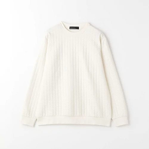 【グリーンレーベルリラクシング/green label relaxing / UNITED ARROWS / MEN】のブロック キルト クルーネック カットソー インテリア・キッズ・メンズ・レディースファッション・服の通販 founy(ファニー) 　ファッション　Fashion　メンズファッション　MEN　トップス・カットソー　Tops/Tshirt/Men　インナー　Inner　カットソー　Cut And Sew　キルト　Quilt　シューズ　Shoes　ジャカード　Jacquard　スラックス　Slacks　ダウン　Down　ブルゾン　Blouson　ブロック　Block　ベスト　Vest　ワイド　Wide　おすすめ　Recommend　OFF WHITE|ID: prp329100004238338 ipo3291000000029383011