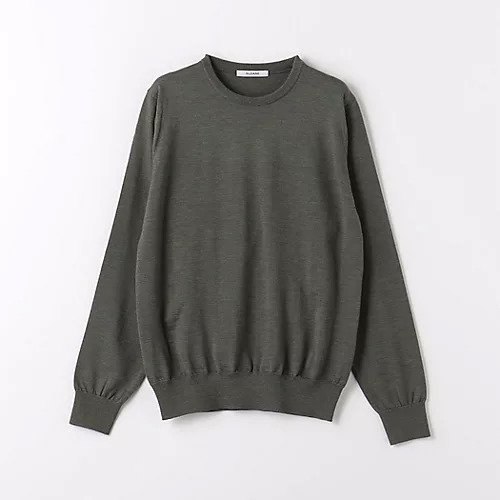 【グリーンレーベルリラクシング/green label relaxing / UNITED ARROWS / MEN】の30G ウール クルーネック ニット インテリア・キッズ・メンズ・レディースファッション・服の通販 founy(ファニー) 　ファッション　Fashion　メンズファッション　MEN　ドレープ　Drape　ベーシック　Basic　ユニセックス　Unisex　OLIVE|ID: prp329100004238339 ipo3291000000029383017