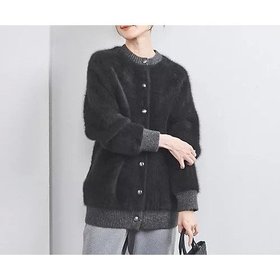 【ユナイテッドアローズ/UNITED ARROWS】 フォックス カシミヤ ダブルフェイス ミドルカーディガン BLACK人気、トレンドファッション・服の通販 founy(ファニー) ファッション Fashion レディースファッション WOMEN トップス・カットソー Tops/Tshirt カーディガン Cardigans インナー Inner カシミヤ Cashmere カーディガン Cardigan ジャカード Jacquard タイトスカート Tight Skirt ダブル Double フェイス Face フォックス Fox ベスト Vest ポケット Pocket ミドル Middle メタリック Metallic 無地 Plain Color ロング Long おすすめ Recommend |ID:prp329100004239638