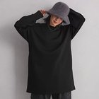 【グリーンレーベル リラクシング / ユナイテッドアローズ/green label relaxing / UNITED ARROWS】のダンボール オーバー プルオーバー 人気、トレンドファッション・服の通販 founy(ファニー) ファッション Fashion レディースファッション WOMEN トップス・カットソー Tops/Tshirt プルオーバー Pullover 秋 Autumn/Fall カットソー Cut And Sew チュニック Tunic 定番 Standard ベーシック Basic リラックス Relax ルーズ Loose 冬 Winter おすすめ Recommend エレガント 上品 Elegant thumbnail BLACK|ID: prp329100004239640 ipo3291000000029397874