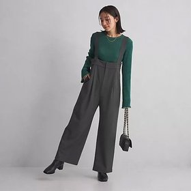 【グリーンレーベル リラクシング / ユナイテッドアローズ/green label relaxing / UNITED ARROWS】 サス付き ハイウエスト パンツ人気、トレンドファッション・服の通販 founy(ファニー) ファッション Fashion レディースファッション WOMEN パンツ Pants 秋 Autumn/Fall カーディガン Cardigan サスペンダー Suspenders シンプル Simple ジャケット Jacket 定番 Standard ベーシック Basic ワイド Wide 冬 Winter おすすめ Recommend エレガント 上品 Elegant ビジネス 仕事 通勤 Business |ID:prp329100004239655