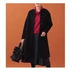 【リフレクト/Reflect】のリラクシーノーカラーコート 人気、トレンドファッション・服の通販 founy(ファニー) ファッション Fashion レディースファッション WOMEN アウター Coat Outerwear コート Coats インナー Inner スマート Smart ドロップ Drop バランス Balance ポケット Pocket リラックス Relax エレガント 上品 Elegant thumbnail ブラック|ID: prp329100004239680 ipo3291000000029435199