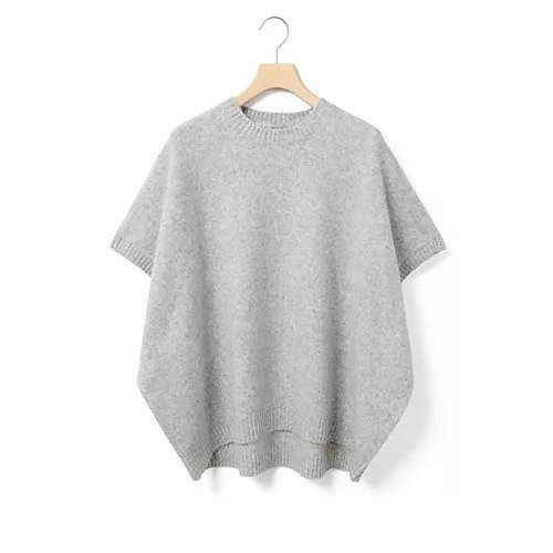 【ミディウミ/MidiUmi】のクルーネックコクーンベスト インテリア・キッズ・メンズ・レディースファッション・服の通販 founy(ファニー) 　ファッション　Fashion　レディースファッション　WOMEN　アウター　Coat Outerwear　トップス・カットソー　Tops/Tshirt　ベスト/ジレ　Gilets/Vests　コクーン　Cocoon　ベスト　Vest　ベーシック　Basic　ライトグレー|ID: prp329100004240733 ipo3291000000029410255