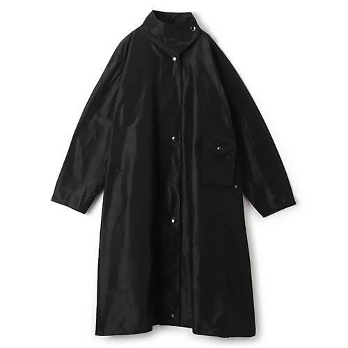 【ザ ロウ/THE ROW】のJULIE COAT インテリア・キッズ・メンズ・レディースファッション・服の通販 founy(ファニー) 　ファッション　Fashion　レディースファッション　WOMEN　アウター　Coat Outerwear　コート　Coats　2024年　2024　2024-2025秋冬・A/W　Aw/Autumn/Winter/Fw/Fall/2024-2025　シルク　Silk　タフタ　Taffeta　パッチ　Patch　フェミニン　Feminine　ポケット　Pocket　ミリタリー　Military　エレガント 上品　Elegant　BLACK|ID: prp329100004240774 ipo3291000000029410514