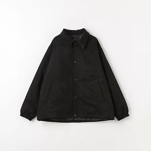 【グリーンレーベルリラクシング/green label relaxing / UNITED ARROWS / MEN】のMorley スエードライク コーチジャケット インテリア・キッズ・メンズ・レディースファッション・服の通販 founy(ファニー) 　ファッション　Fashion　メンズファッション　MEN　シューズ　Shoes　スタンド　Stand　ストレート　Straight　スニーカー　Sneakers　ドット　Dot　ドローコード　Draw Cord　バランス　Balance　ワイド　Wide　A/W・秋冬　Aw・Autumn/Winter・Fw・Fall-Winter　おすすめ　Recommend　BLACK|ID: prp329100004240809 ipo3291000000029410642