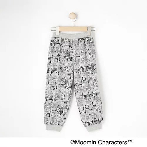 【シューラルー/SHOO LA RUE / KIDS】の【MOOMIN】総柄スウェットパンツ インテリア・キッズ・メンズ・レディースファッション・服の通販 founy(ファニー) 　ファッション　Fashion　キッズファッション　KIDS　ボトムス　Bottoms/Kids　おすすめ　Recommend　ギフト プレゼント　Gift Present　スマート　Smart　ポケット　Pocket　モチーフ　Motif　人気　Popularity　別注　Special Order　ライトグレー|ID: prp329100004242362 ipo3291000000029425584