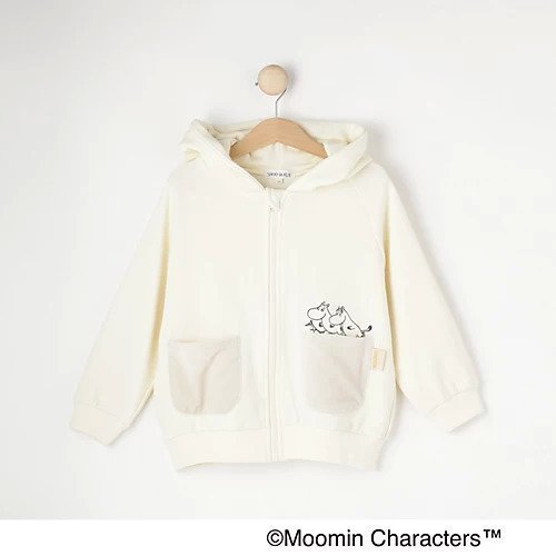 【シューラルー/SHOO LA RUE / KIDS】の【MOOMIN】アソートジップパーカー インテリア・キッズ・メンズ・レディースファッション・服の通販 founy(ファニー) 　ファッション　Fashion　キッズファッション　KIDS　おすすめ　Recommend　ギフト プレゼント　Gift Present　スマート　Smart　ポケット　Pocket　モチーフ　Motif　人気　Popularity　別注　Special Order　アイボリー|ID: prp329100004242363 ipo3291000000029425587