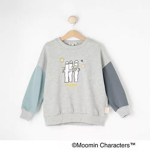 【シューラルー/SHOO LA RUE / KIDS】の【MOOMIN】袖配色スウェットプルオーバー インテリア・キッズ・メンズ・レディースファッション・服の通販 founy(ファニー) https://founy.com/ ファッション Fashion キッズファッション KIDS トップス・カットソー Tops/Tees/Kids おすすめ Recommend ギフト プレゼント Gift Present スマート Smart フロント Front モチーフ Motif 人気 Popularity 別注 Special Order |ID: prp329100004242364 ipo3291000000029425588