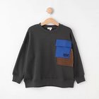 【シューラルー/SHOO LA RUE / KIDS】の【110-140cm】裏毛フラップポケットプルオーバー 人気、トレンドファッション・服の通販 founy(ファニー) ファッション Fashion キッズファッション KIDS トップス・カットソー Tops/Tees/Kids シンプル Simple スウェット Sweat スマート Smart プリント Print ポケット Pocket 定番 Standard thumbnail ブラック|ID: prp329100004243413 ipo3291000000029435338