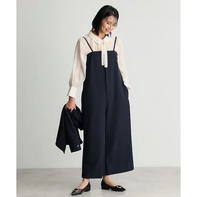 【ザ ショップ ティーケー/THE SHOP TK】 ダブルクロスサロペット サスティナブル人気、トレンドファッション・服の通販 founy(ファニー) ファッション Fashion レディースファッション WOMEN ワンピース Dress サロペット Salopette おすすめ Recommend インナー Inner サロペット Overalls ジャケット Jacket スマート Smart セットアップ Set Up ダブル Double ツイード Tweed ワイド Wide |ID:prp329100004246923