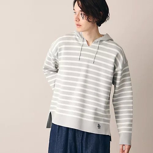 【デッサン/Dessin / MEN】の【リンクコーデ】フーデッドボーダーニット インテリア・キッズ・メンズ・レディースファッション・服の通販 founy(ファニー) https://founy.com/ ファッション Fashion メンズファッション MEN おすすめ Recommend アクリル Acrylic デニム Denim ボーダー Border ミラノリブ Milan Ribs 春 Spring |ID: prp329100004248194 ipo3291000000029478945