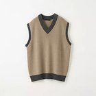 【グリーンレーベルリラクシング/green label relaxing / UNITED ARROWS / MEN】の【WEB限定】アゼ Vネック ベスト BEIGE|ID: prp329100004248196 ipo3291000000029478957