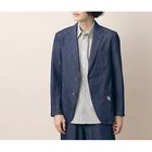 【デッサン/Dessin / MEN】の【洗える】デニムテーラードジャケット ブルー|ID: prp329100004248215 ipo3291000000029479060