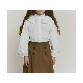 【グリーンレーベルリラクシング/green label relaxing / UNITED ARROWS / KIDS】 フリル ブラウス ロングスリーブ / キッズ 100cm-130cm人気、トレンドファッション・服の通販 founy(ファニー) ファッション Fashion キッズファッション KIDS インナー Inner オケージョン Occasion 春 Spring ギャザー Gather サロペット Overalls ジャケット Jacket スタンド Stand スリーブ Sleeve フォルム Form フォーマル Formal フリル Frills ロング Long エレガント 上品 Elegant セレモニー Ceremony 入学式 Entrance Ceremony 卒業式 Graduation Ceremony 結婚式 Wedding Ceremony 2025年 2025 |ID:prp329100004248221