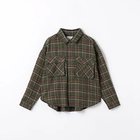 【グリーンレーベルリラクシング/green label relaxing / UNITED ARROWS / KIDS】の【別注】ネルシャツ / キッズ 140cm-160cm OLIVE|ID: prp329100004248231 ipo3291000000029479120