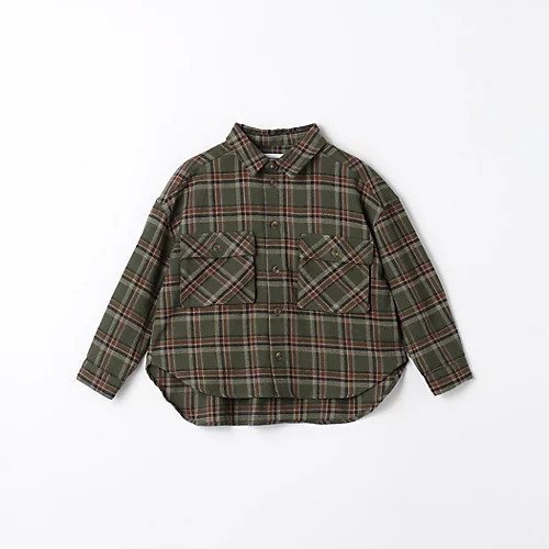 【グリーンレーベルリラクシング/green label relaxing / UNITED ARROWS / KIDS】の【別注】ネルシャツ / キッズ 100cm-130cm インテリア・キッズ・メンズ・レディースファッション・服の通販 founy(ファニー) https://founy.com/ ファッション Fashion キッズファッション KIDS カーゴパンツ Cargo Pants チェック Check デニム Denim トレンド Trend フロント Front ベスト Vest ポケット Pocket 別注 Special Order 羽織 Haori A/W・秋冬 Aw・Autumn/Winter・Fw・Fall-Winter おすすめ Recommend |ID: prp329100004248232 ipo3291000000029479122