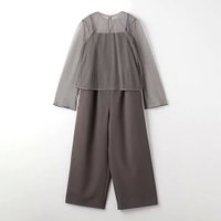 【グリーンレーベル リラクシング / ユナイテッドアローズ/green label relaxing / UNITED ARROWS】のブラウス セット オールインワン 人気、トレンドファッション・服の通販 founy(ファニー) ファッション Fashion レディースファッション WOMEN トップス・カットソー Tops/Tshirt シャツ/ブラウス Shirts/Blouses ワンピース Dress オールインワン ワンピース All In One Dress おすすめ Recommend エレガント 上品 Elegant 結婚式 Wedding Ceremony 二次会 Wedding Party |ID:prp329100004249243