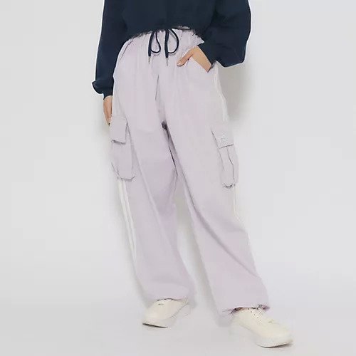 【ピンク ラテ/PINK-latte / KIDS】のラインカーゴパンツ 人気、トレンドファッション・服の通販 founy(ファニー) 　ファッション　Fashion　キッズファッション　KIDS　ボトムス　Bottoms/Kids　おすすめ　Recommend　インナー　Inner　カーゴパンツ　Cargo Pants　トレンド　Trend　パープル　Purple　ポケット　Pocket　人気　Popularity　 other-1|ID: prp329100004249374 ipo3291000000029490181