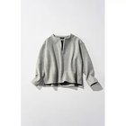 【アワーホーム/OURHOME】の【洗える】ウール混素材のキーネックプルオーバー 【LEE別注】ライトグレー|ID: prp329100004250889 ipo3291000000036313960